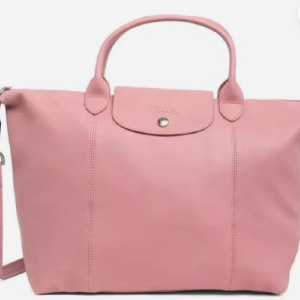 Longchamp Le Pliage Cuir Leather Top Handle Leather bag